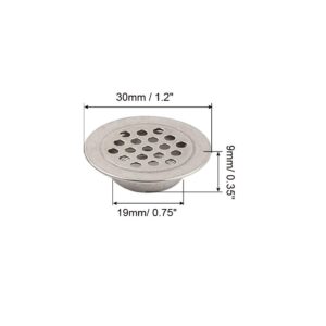 uxcell 12 X Kitchen Sink Bath Basin Plughole Screen Drain Strainers 1.2-inch Dia