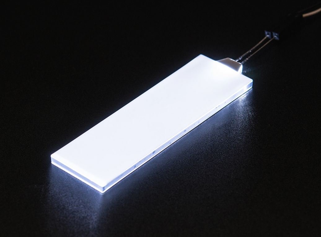 White LED Backlight Module - Medium 23mm x 75mm