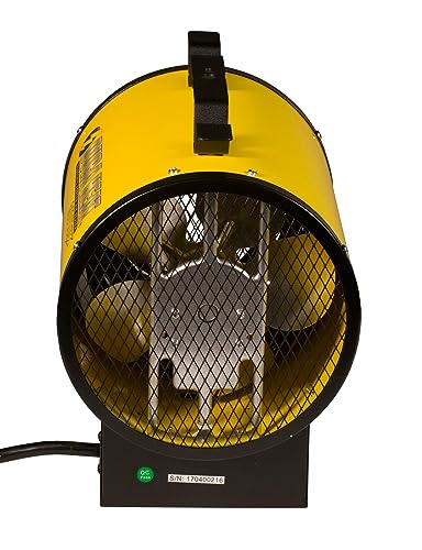 Dura Heat 240V Garage Overheat Protection Electric Forced Air Heater, Medium, Yellow