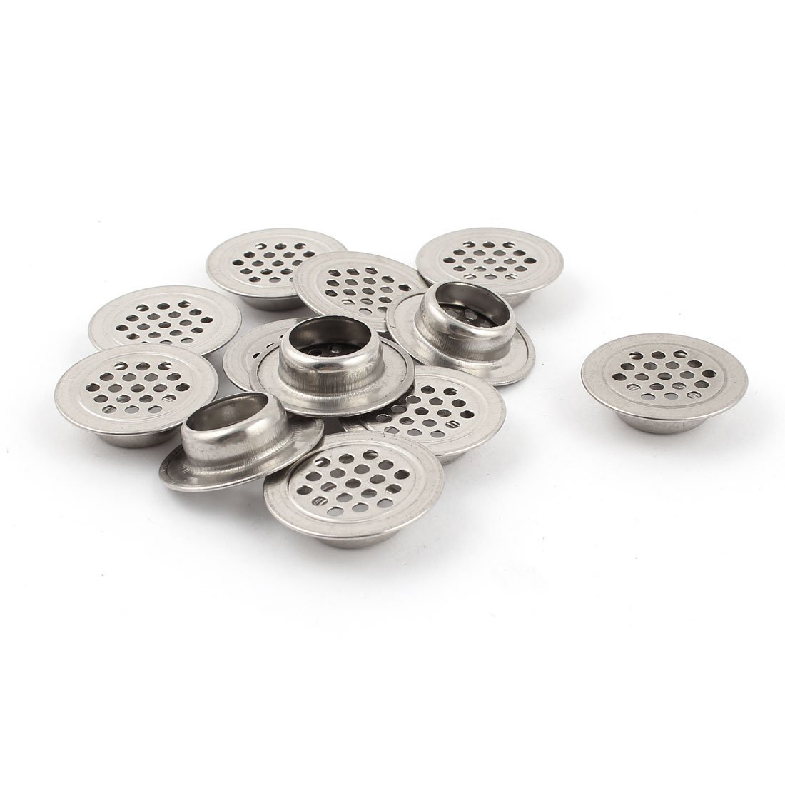 uxcell 12 X Kitchen Sink Bath Basin Plughole Screen Drain Strainers 1.2-inch Dia