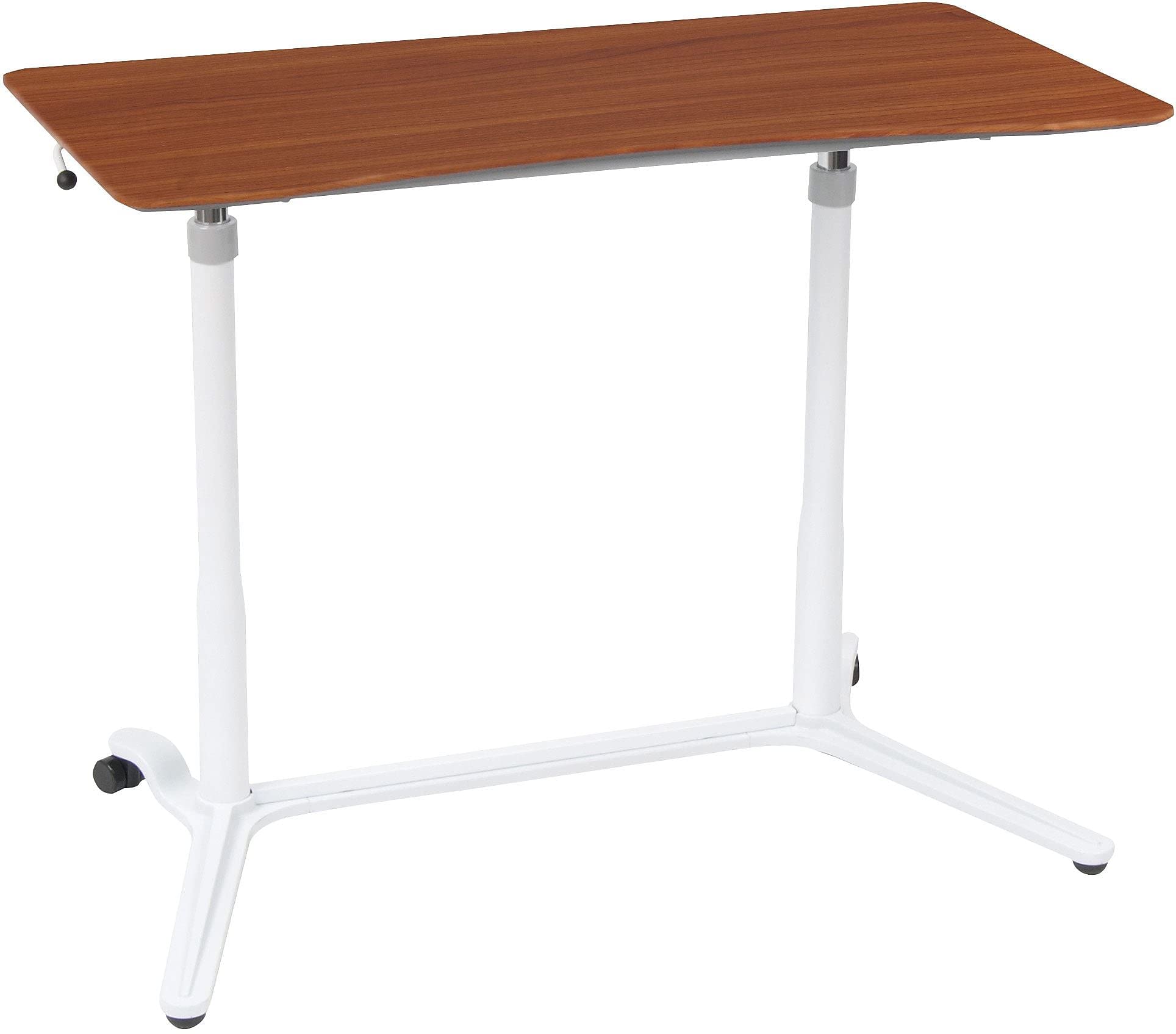 Calico Designs 51231 Sierra Height Adjustable Desk, White/Cherry, 37.5 Inch