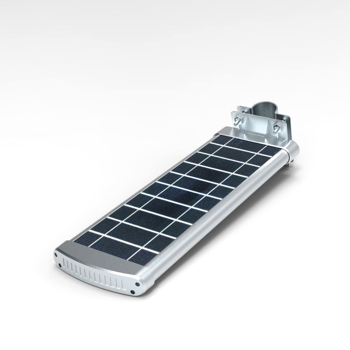 PolePalUSA Solar Street Light - 20 Watt - All in One, Fully Integrated