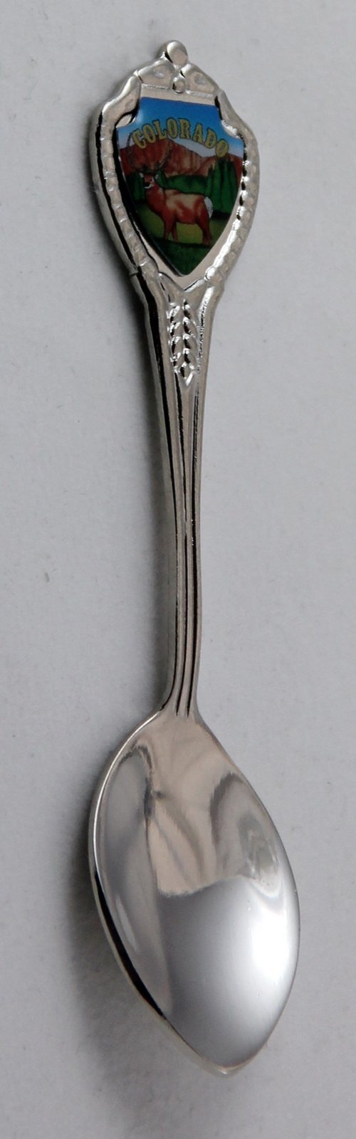 Colorado State Souvenir Collectible Mini Spoon 3" lpco