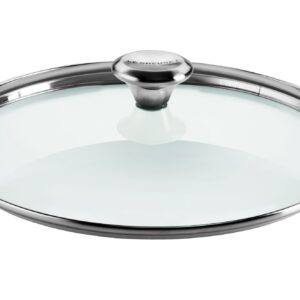 Le Creuset Signature Glass Lid with Stainless Steel Knob, 11"