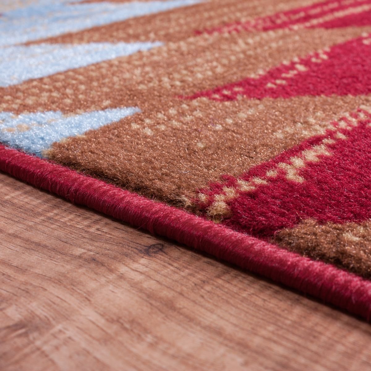 Well Woven Miami Alamo Southwestern Red Southwest Area Rug 5' X 7'