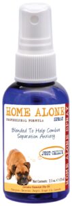 showseason home alone pet calming spray 2.5 oz for dogs | travel size | cruelty-free | paraben-free | biodegradable and non-toxic | made in the usa