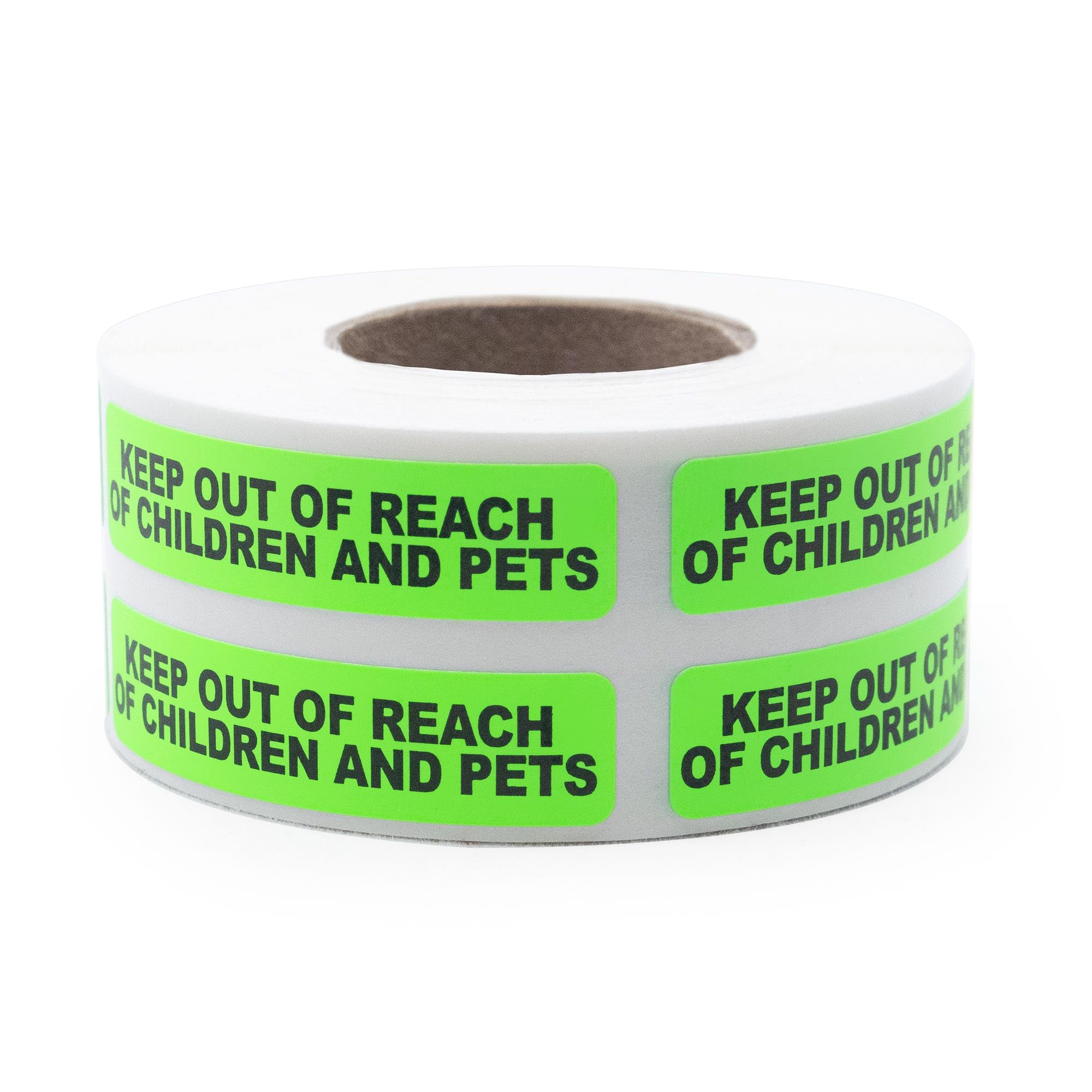 LabelValue.com | Keep Out of Reach of Children and Pets Medical Healthcare Labels - 500 Labels Per Roll