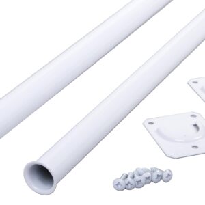 Closet Pro CD-0024-18/30WT Heavy Duty Adjustable Rod, 18 by 30-Inch, White