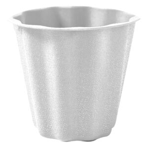 floracraft plastic design container 7.55 inch x 8.85 inch white