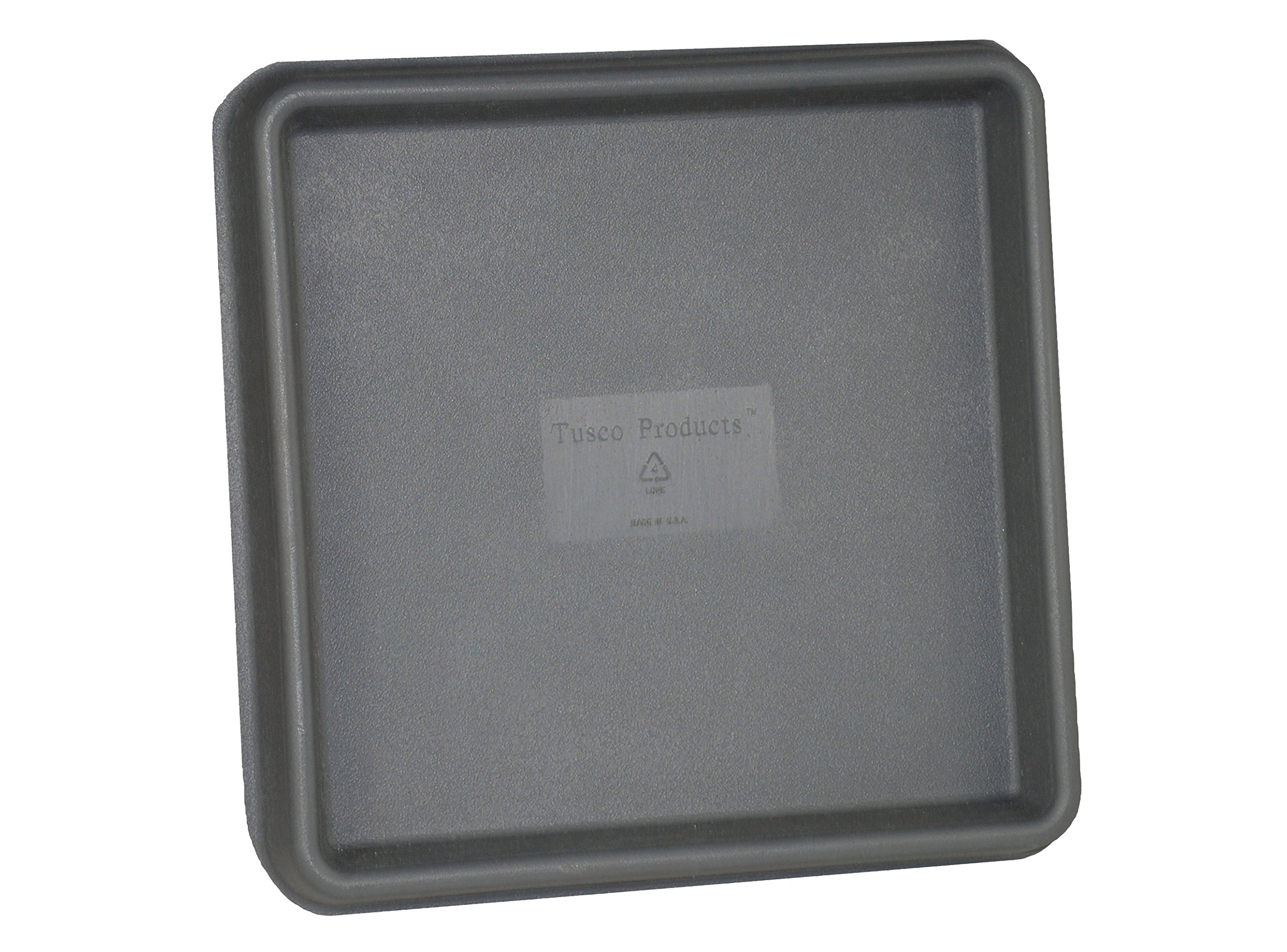 Tusco Products TRSQ15SL Square Tray Slate, 15-Inch