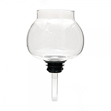 Yama SY8-8 Cup 32 Oz Siphon Coffee Maker Replacement Top Beaker - Borosilicate Glass, Heat-Resistant, Dishwasher Safe