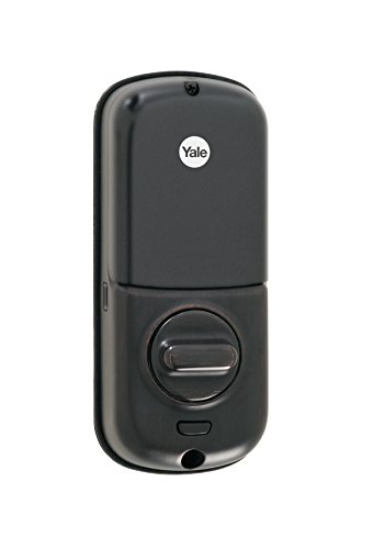 Yale Security Inc. YRD-210-HA-0BP Yale Push Button Electronic Deadbolt with ZigBee (Works with Echo Plus, Samsung SmartThings, Wink and More) in Oil Rubbed Bronze