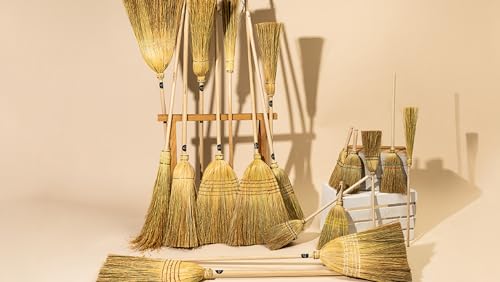 Mendi Corn Broom 43" Fantasy Style