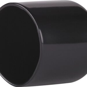 MOCAP - Round Vinyl Caps - Black Vinyl End Caps - End Caps for Metal Tubing - Ideal Caps for Pipes, Rods, & Tubes - End Caps for Industrial & Home Use - End Cap Solution(0.625 x 1 inch, 1008 Pieces)