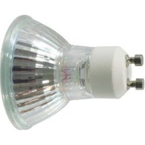 anyray a1822y (3-pack) gu10 bulb - mr16-50w - (with back light) - 50 watt - 120v - 50watt twist-n-lock light bulbs