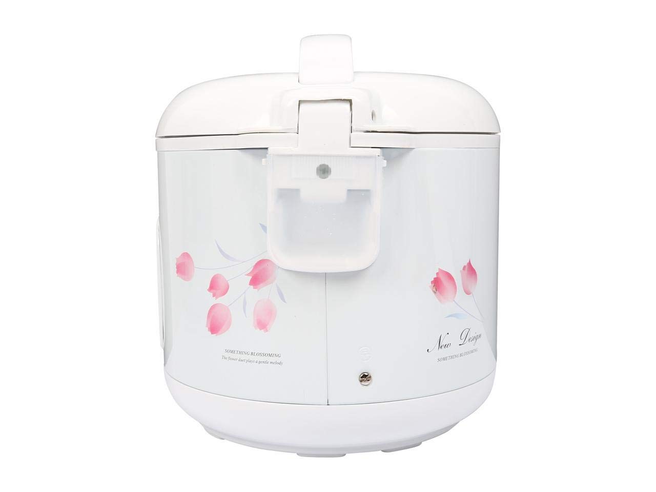 TRC-04 Cool Touch 5-Cup Rice Cooker and Warmer with Steam Basket, White