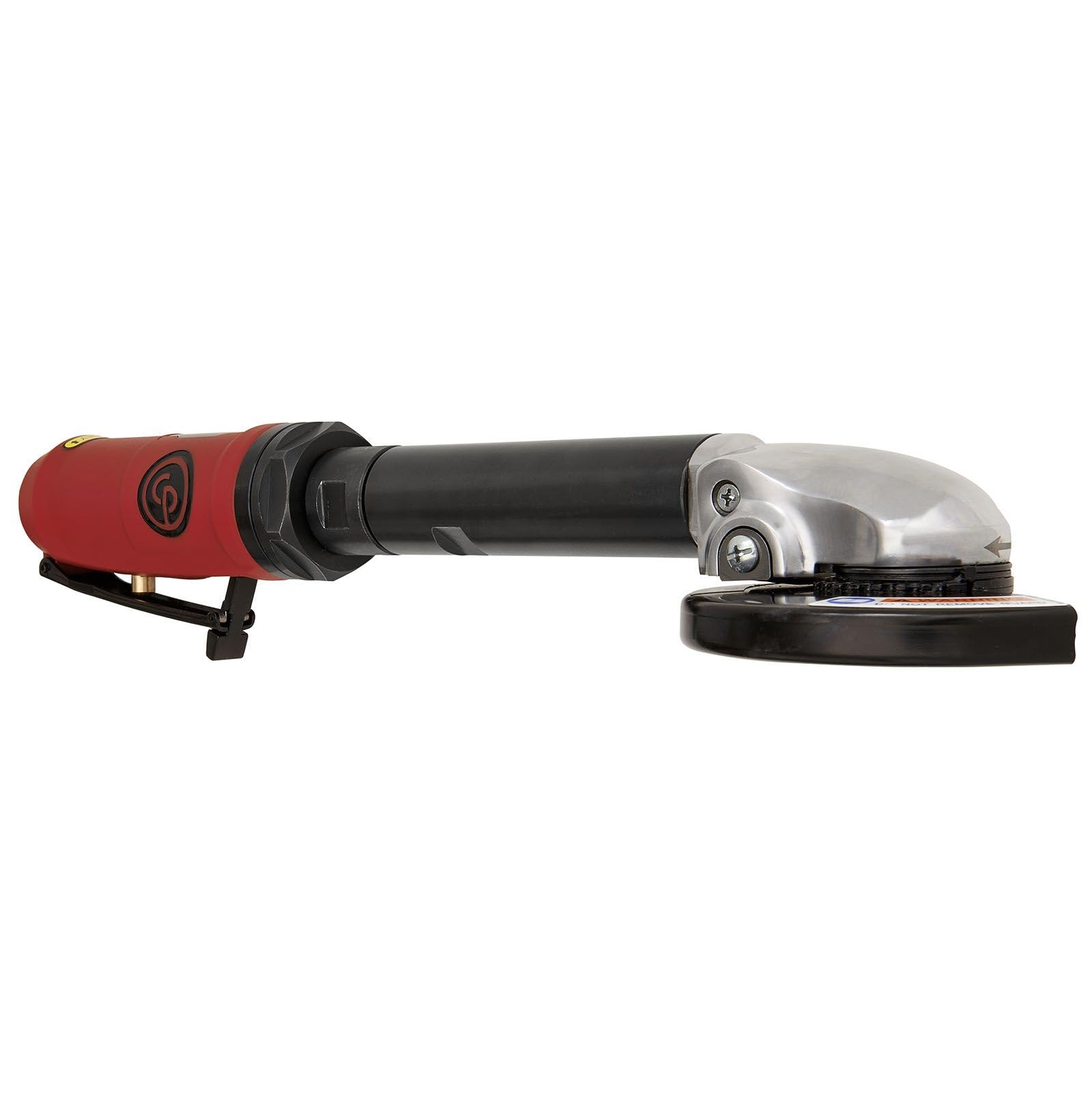 Chicago Pneumatic CP9116-4 Inch (100 mm) Air Angle Cut-Off Tool, Extended Reach, 1 HP / 746 W, with 5 Norton Cutting Discs