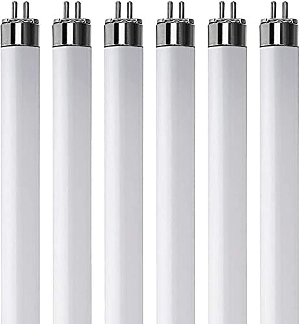 F13T5WW – T5 21 Inch Under Counter Fluorescent Bulbs Warm White 3000K 13-Watt F13T5/WW 21” WW Long Life Replacement Tubes for Under Cabinet Lights – Pack of 6 Bulbs