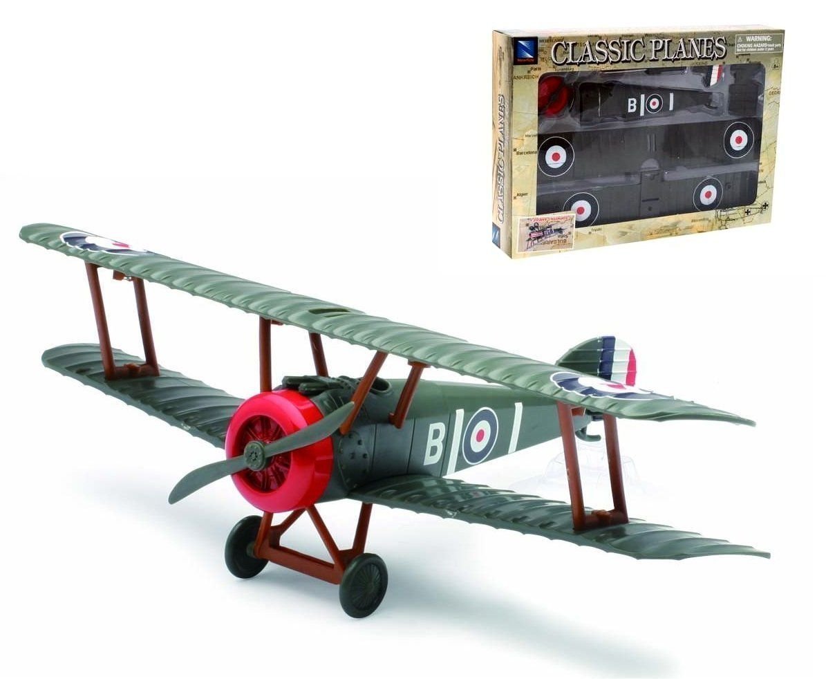 Sopwith Camel F.1 1/48 Scale WWI Fighter Biplane Model by NewRay