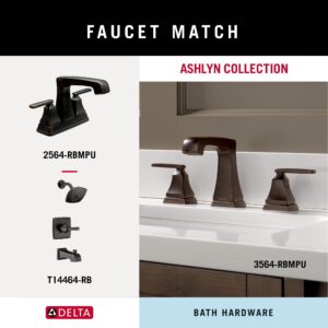 Delta Faucet 76435-RB Ashlyn Double Towel Hook, SpotShield Venetian Bronze