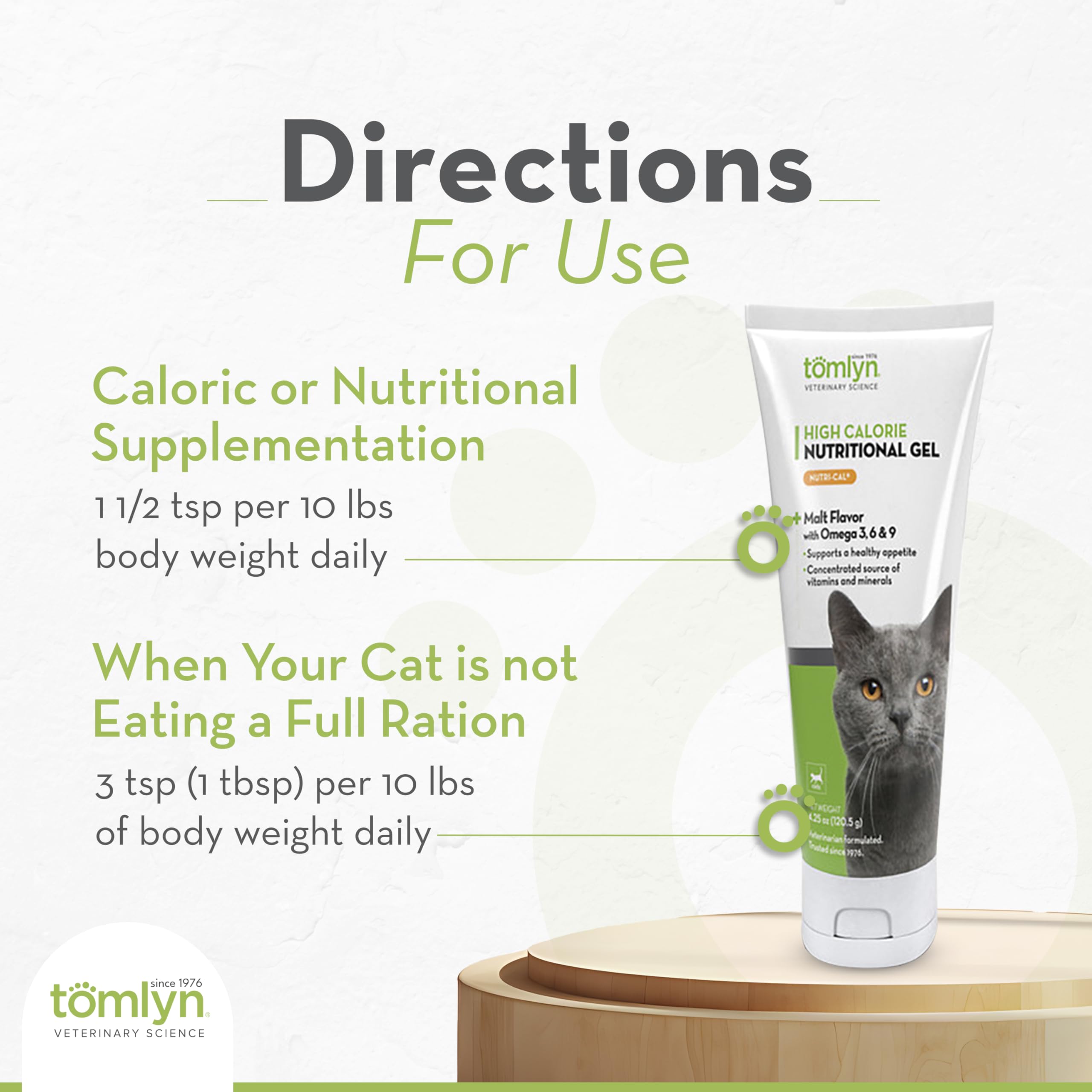 Nutri-cal for Cats High Calorie Dietary Supplement, 4.25-ounce Tube (Pack of 3)