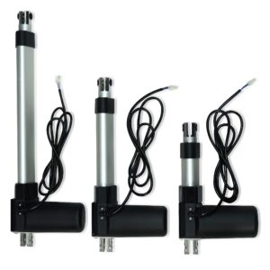 Progressive Automations Electric Linear Actuator - 24 Inch Stroke, 100 lbs Force, IP66 Water Resistance - High Load Actuator for Automation, Manufacturing, Automotive, PA-04-24-100