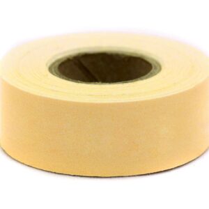 ChromaLabel 1 inch Clean Remove Color Code Labeling Tape, 500 inch Roll, Tan