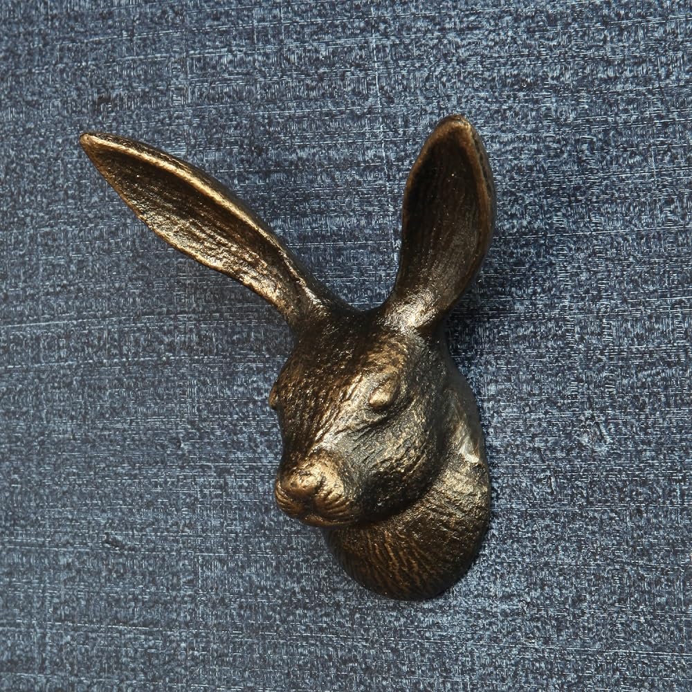 Cast Iron Hare Wall Hook