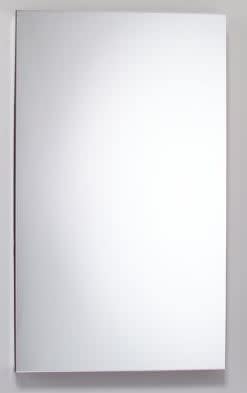 Robern PLM2430GRE Polished Edge, Classic Gray Interior, Electric ̶ Right Hinge PL Series 24" x 30" Flat Top Cabinet