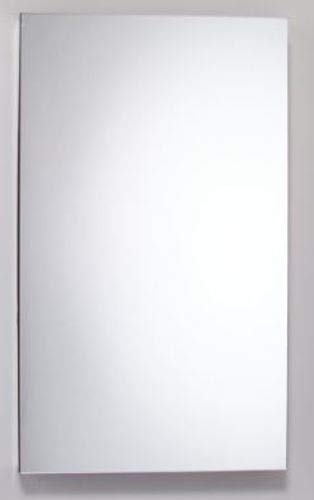 Robern PLM2430GRE Polished Edge, Classic Gray Interior, Electric ̶ Right Hinge PL Series 24" x 30" Flat Top Cabinet