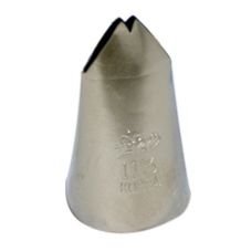 Ateco # 113 - Leaves Pastry Tip - Stainless Steel