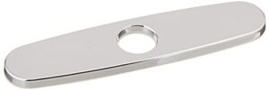 dyconn faucet dp001-chr kitchen faucet single hole deck plate, polished chrome