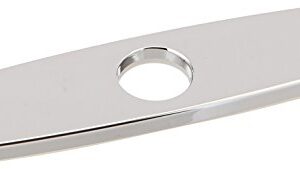 Dyconn Faucet DP001-CHR Kitchen Faucet Single Hole Deck Plate, Polished Chrome