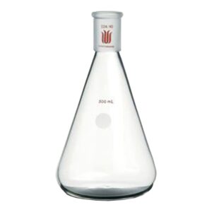 kemtech f664000 synthware erlenmeyer flask, 1000 ml, 24/40 outer joint