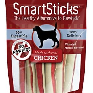 SmartBones SmartSticks Chicken Dog Chews, 2Pack (20 Sticks Total)