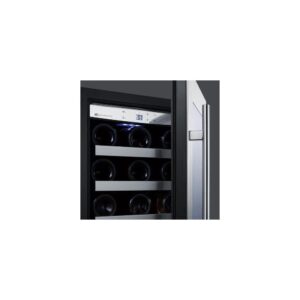 Summit CL15WC Wine and Beverage Center, Glass