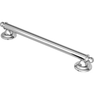 moen yg2212ch bathroom safety 12-inch stainless steel traditional bathroom grab bar, chrome