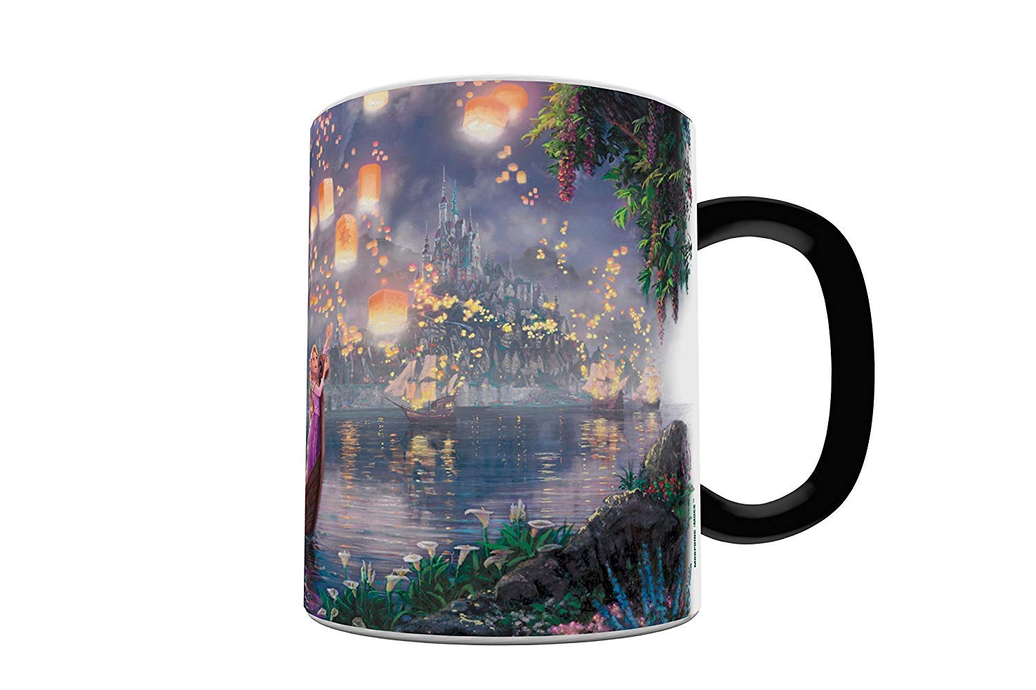 Disney - Tangled - Rapunzel - I See the Light - One 11 oz Morphing Mugs Color Changing Heat Sensitive Ceramic Mug – Image Revealed When HOT Liquid Is Added!