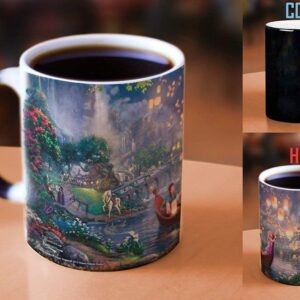 Disney - Tangled - Rapunzel - I See the Light - One 11 oz Morphing Mugs Color Changing Heat Sensitive Ceramic Mug – Image Revealed When HOT Liquid Is Added!