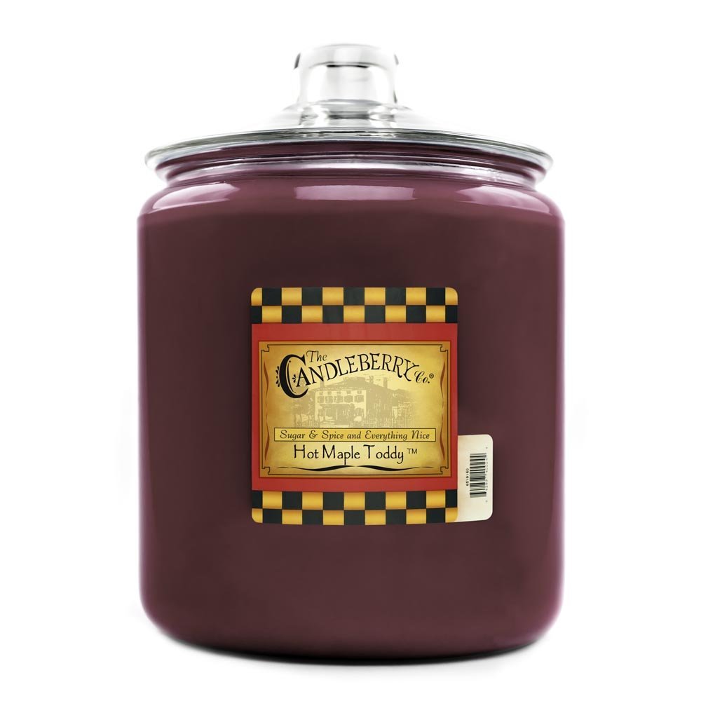 Candleberry Candles | Hot Maple Toddy Giant Candle | Best Candles on The Market | Hand Poured in The USA | Highly Scented & Long Lasting | Huge 160 Oz Candle