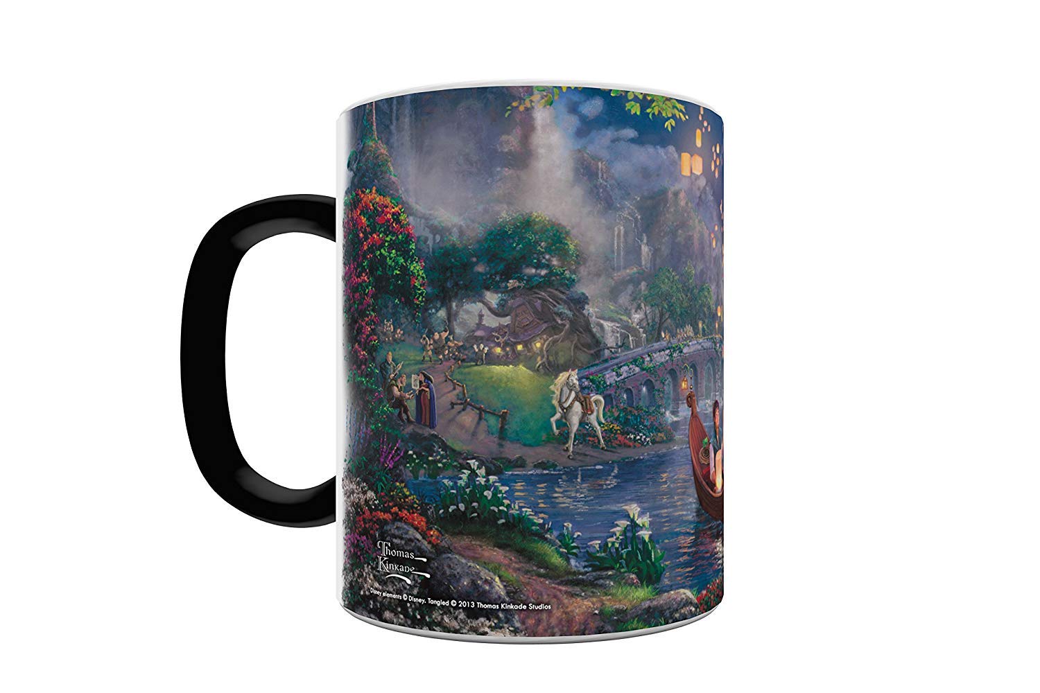 Disney - Tangled - Rapunzel - I See the Light - One 11 oz Morphing Mugs Color Changing Heat Sensitive Ceramic Mug – Image Revealed When HOT Liquid Is Added!