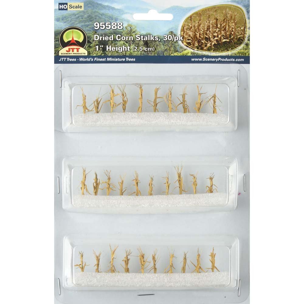 Dried Corn Stalks, HO (30)