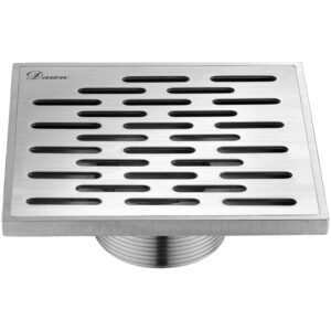 dawn sye050504 yangtze river series square shower drain, 5-inch