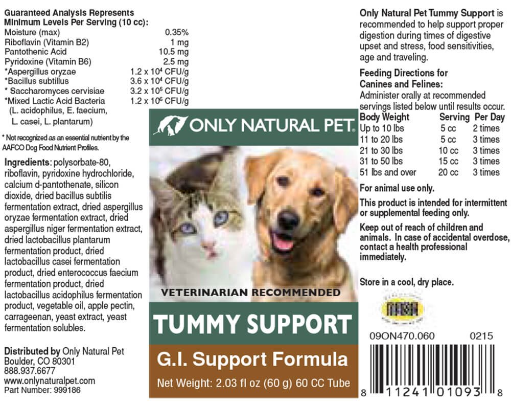 Only Natural Pet Tummy Support