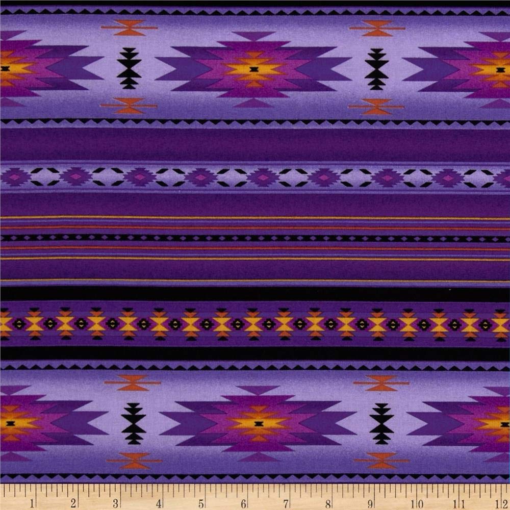 Tucson Stone Purple, Fabric by the Yard