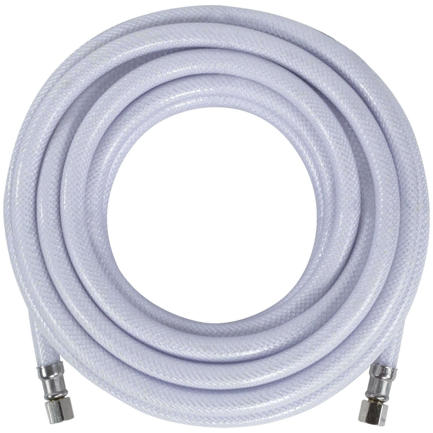 Certified Appliance Accessories Ice Maker Water Line, 25 Feet, Polyester-Reinforced PVC, White