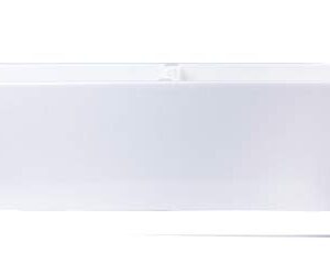 ALFI brand AB3918DB-W Smooth Thick Wall Fireclay Double Bowl Farm Sink, 39", White