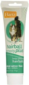 hartz hairball remedy plus paste for cats 2.50 oz(pack of 6)