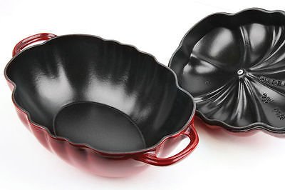 Staub 3-quart Cast Iron Tomato Cocotte