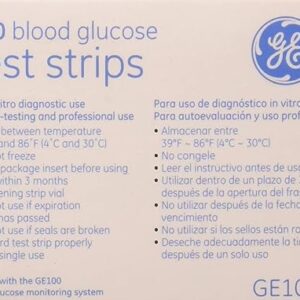 GA/Bionime GE100 Diabetic Test Strips, 100 Count